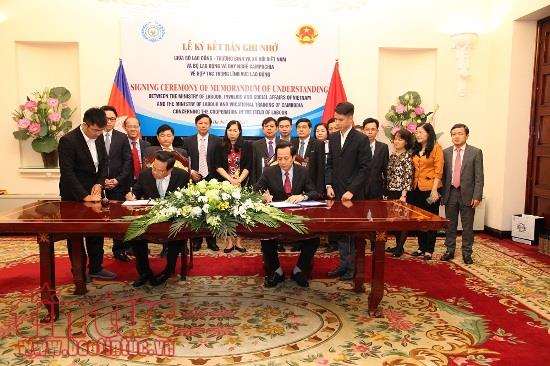 Tăng cường hợp tác về lao động việc làm Việt Nam và Campuchia ảnh 2